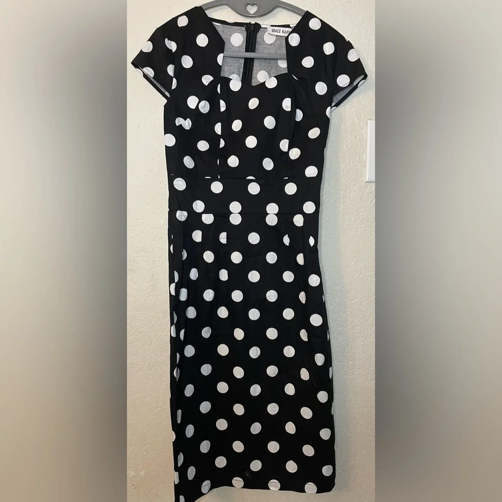 Grace Karin polka dot dress - Picture 2 of 5